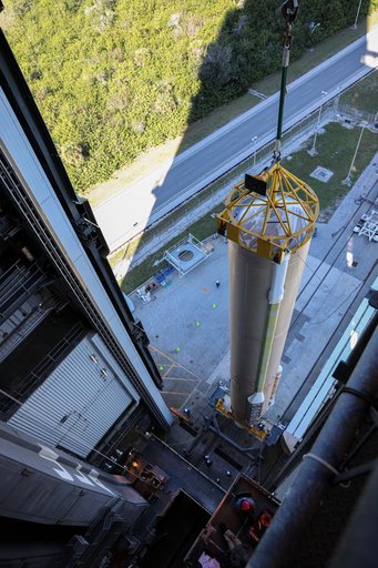 Solar Orbiter Launch Vehicle on Stand (LVOS)