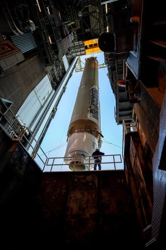 Solar Orbiter Launch Vehicle on Stand (LVOS)