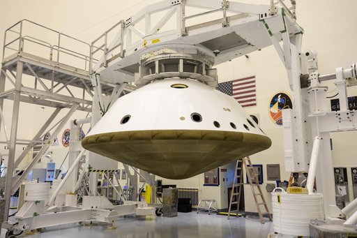 Mars 2020 Heat Shield Mated to Back Shell
