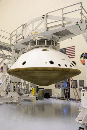 Mars 2020 Heat Shield Mated to Back Shell