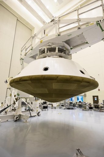 Mars 2020 Heat Shield Mated to Back Shell