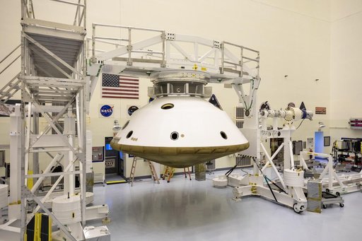 Mars 2020 Heat Shield Mated to Back Shell