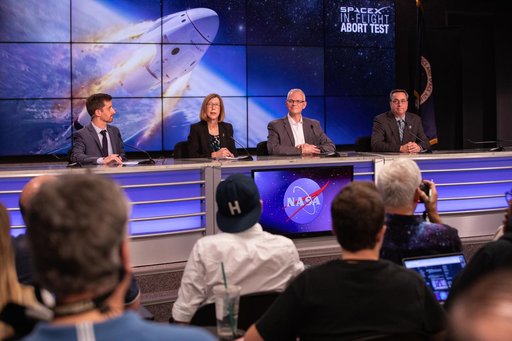 SpaceX In-Flight Abort Test Prelaunch News Conference