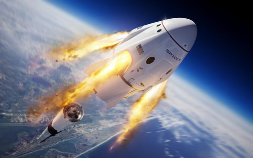 SpaceX In-flight Abort Image/Illustration