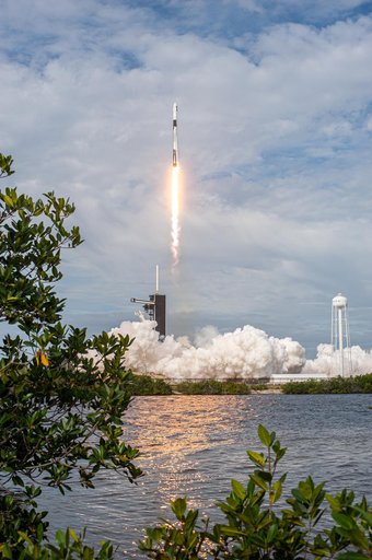 SpaceX In-Flight Abort Test - Liftoff