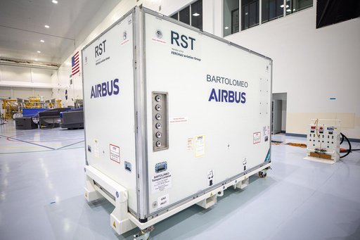 Bartolomeo Unboxing for SpaceX CRS-20