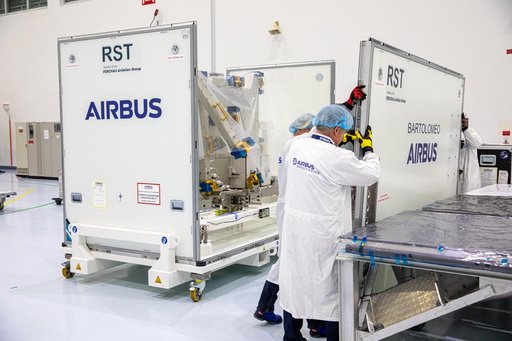 Bartolomeo Unboxing for SpaceX CRS-20