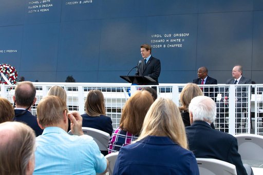 NASA Day of Remembrance Wreath Laying Ceremony