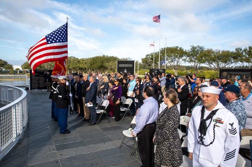 NASA Day of Remembrance Wreath Laying Ceremony