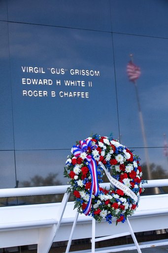 NASA Day of Remembrance Wreath Laying Ceremony