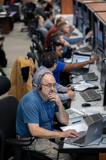 Launch Team Firing Room I Simulation for Artemis I