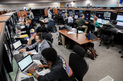 Launch Team Firing Room I Simulation for Artemis I