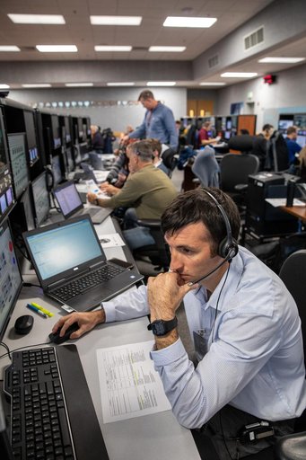Launch Team Firing Room I Simulation for Artemis I
