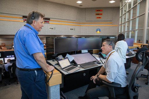 Launch Team Firing Room I Simulation for Artemis I