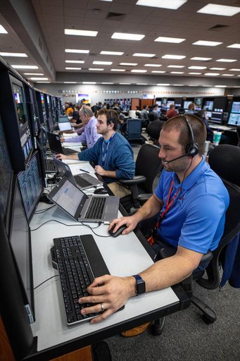 Launch Team Firing Room I Simulation for Artemis I