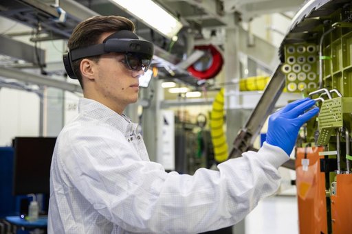 Augmented Reality Work on Orion CM Heatshield