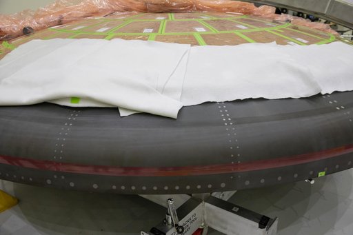 Augmented Reality Work on Orion CM Heatshield