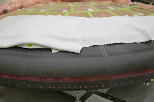 Augmented Reality Work on Orion CM Heatshield