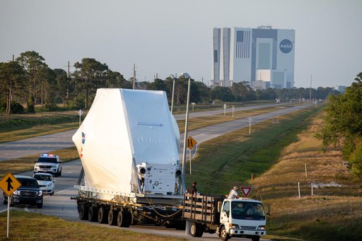 Orion Artemis I Crew and Service Module Return to Kennedy - Transport to O&C
