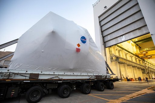 Orion Artemis I Crew and Service Module Return to Kennedy - Tran