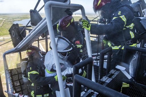 SpaceX Demo-2 End-to-End Pad Rescue Demonstration
