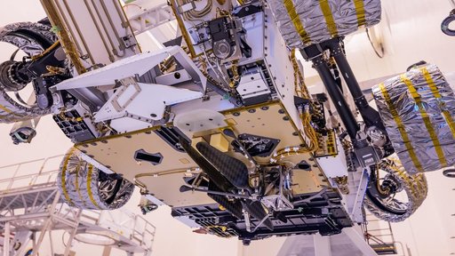 Mars 2020 Perseverance Helicopter Installation