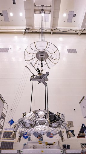 Mars 2020 Perseverance Descent Stage Mass Properties Test