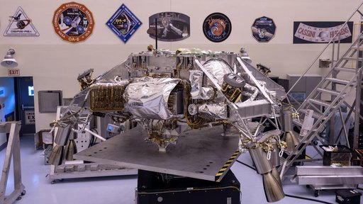 Mars 2020 Perseverance Descent Stage Mass Properties Test
