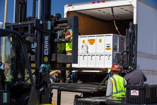 Mars 2020 Adaptive Caching Assembly (ACA) Arrival