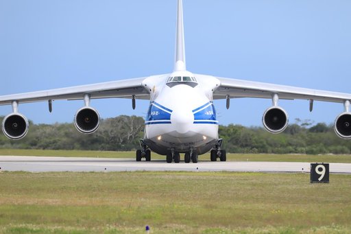 Mars 2020 Booster Arrival
