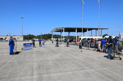 NASA Hosts Crew Arrival News Conference for the agency’s Space