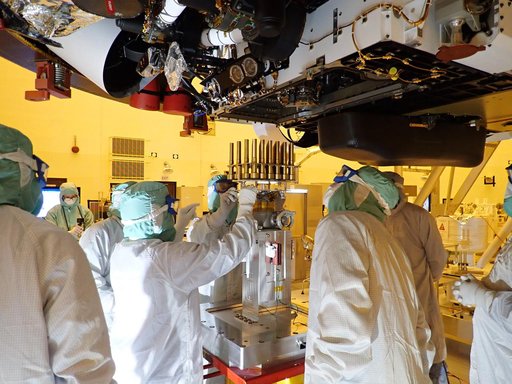 Mars 2020 Perseverance SCS SFM HW installation