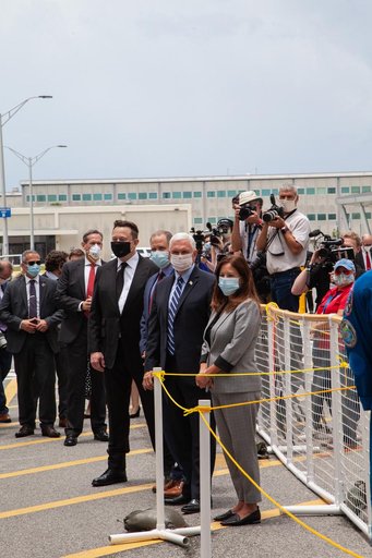 SpaceX Demo-2 Astronaut Walk-Out