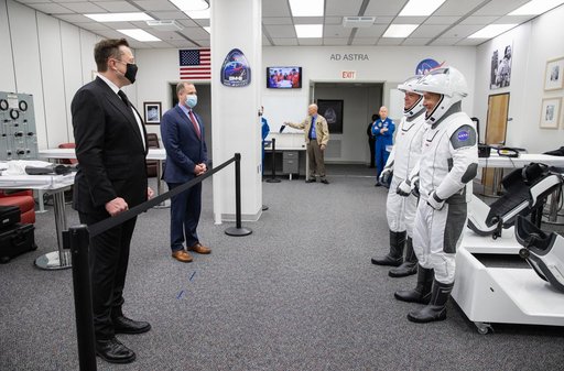 SpaceX Demo-2 Astronaut Suit-Up