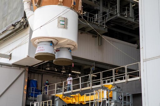 Mars 2020 Launch Vehicle on Stand