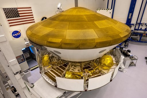 Mars 2020 Perseverance Spacecraft Stacked