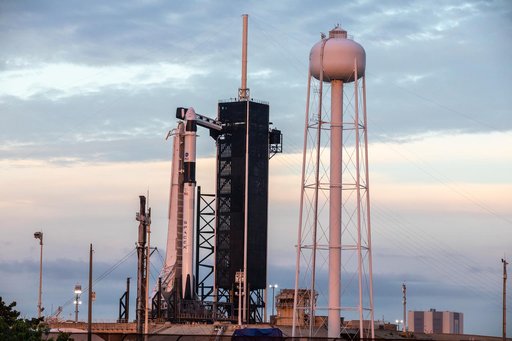 SpaceX Demo-2 at Sunrise