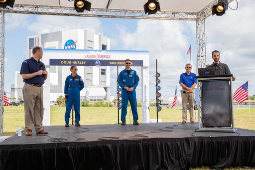 SpaceX Demo-2 YouTube Live Briefing