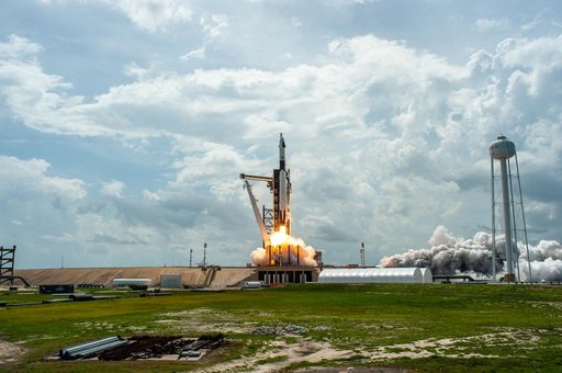 SpaceX Demo-2 Liftoff
