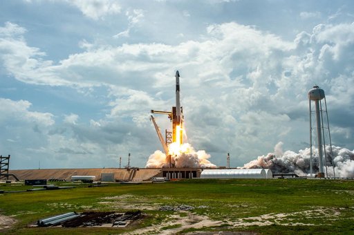 SpaceX Demo-2 Liftoff