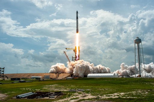 SpaceX Demo-2 Liftoff