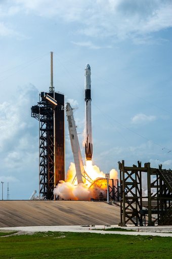 SpaceX Demo-2 Liftoff