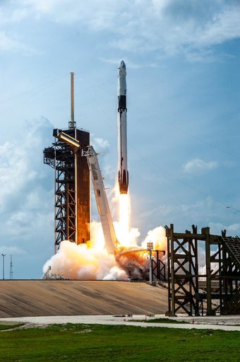 SpaceX Demo-2 Liftoff