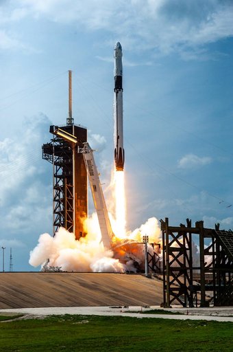SpaceX Demo-2 Liftoff