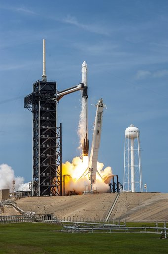 SpaceX Demo-2 Liftoff
