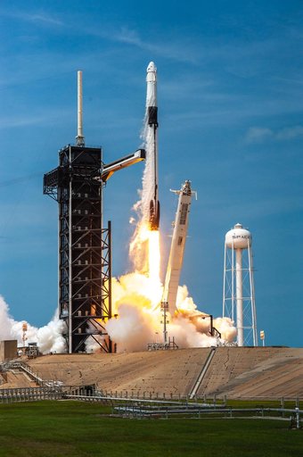 SpaceX Demo-2 Liftoff