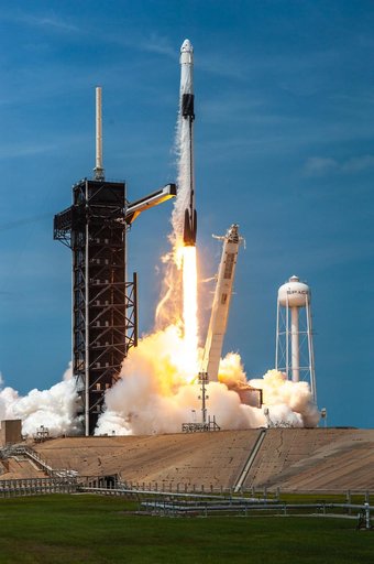 SpaceX Demo-2 Liftoff