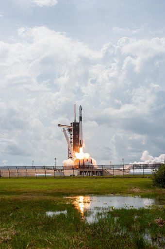 SpaceX Demo-2 Liftoff