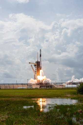 SpaceX Demo-2 Liftoff