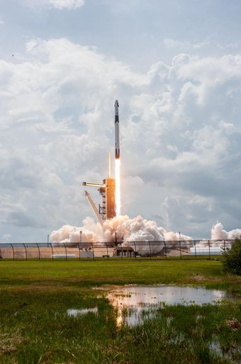 SpaceX Demo-2 Liftoff